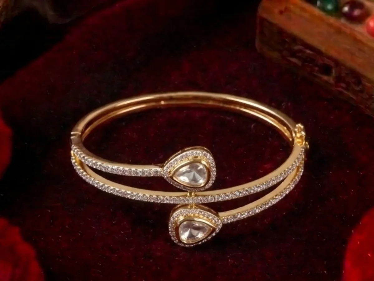 Gold bangles collection