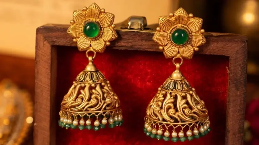 Gold Earrings